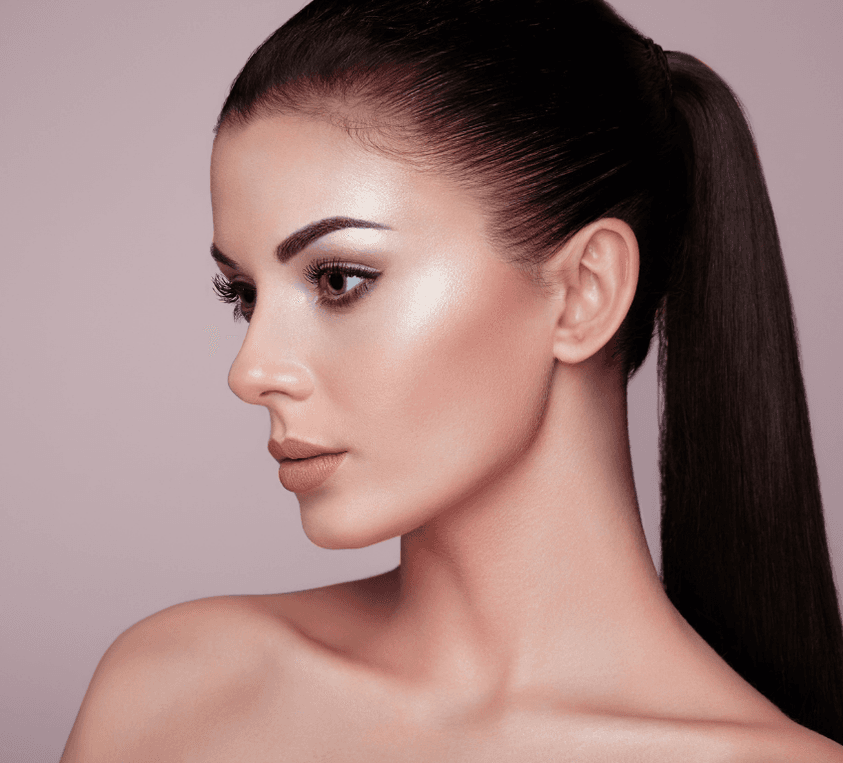 Wimpern nach Behandlung